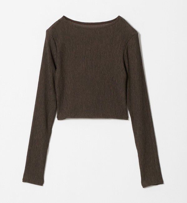 UNITED ARROWS「＜TO UNITED ARROWS＞プリーツ ロングスリーブ カットソー」|Tシャツ・カットソー|