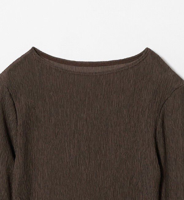 UNITED ARROWS「＜TO UNITED ARROWS＞プリーツ ロングスリーブ カットソー」|Tシャツ・カットソー|