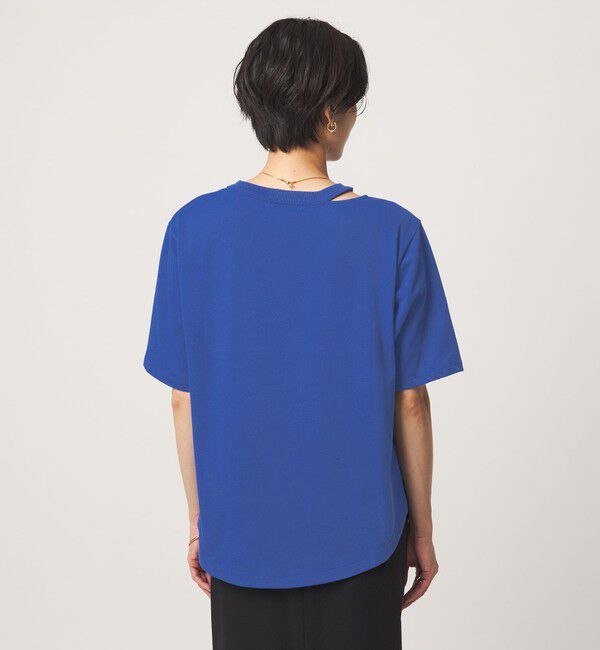 UNITED ARROWS green label relaxing「デコルテスリット Tシャツ 吸水速乾」|Tシャツ・カットソー|