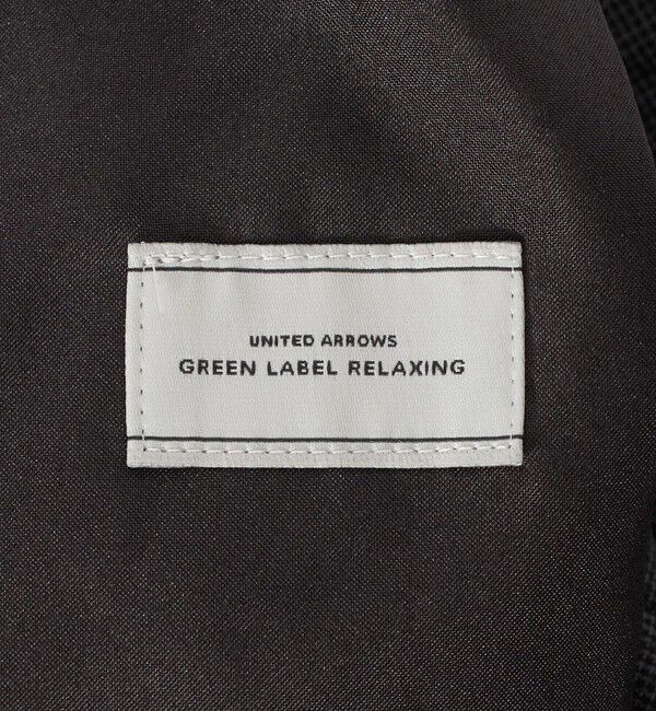 UNITED ARROWS green label relaxing「A+ air TW サイロ ピンチェック アジャスター スラックス -接触冷感・通気性-」|スラックス|