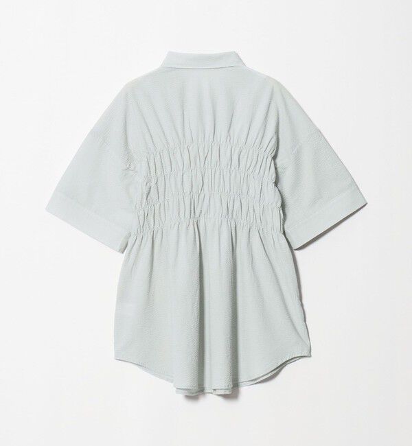 UNITED ARROWS green label relaxing「シャーリング ブラウス」|シャツ・ブラウス|