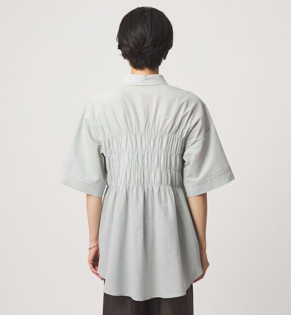 UNITED ARROWS green label relaxing「シャーリング ブラウス」|シャツ・ブラウス|