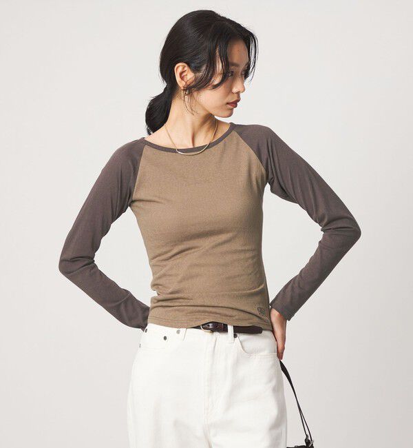UNITED ARROWS green label relaxing「【別注】＜PROTAGONISTA＞ラグランスリーブ Tシャツ」|Tシャツ・カットソー|MOCA