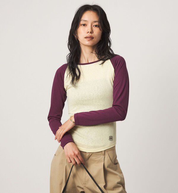 UNITED ARROWS green label relaxing「【別注】＜PROTAGONISTA＞ラグランスリーブ Tシャツ」|Tシャツ・カットソー|