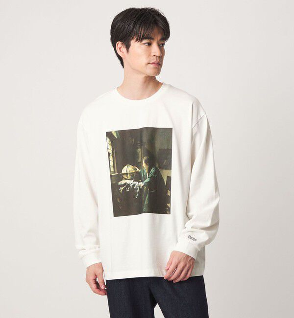 UNITED ARROWS green label relaxing「フェルメール クルーネック プリント 長袖 Tシャツ」|Tシャツ・カットソー|その他2