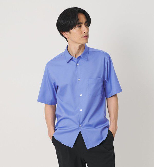 BEAUTY&YOUTH UNITED ARROWS「クリア オックスフォード デオドラント レギュラー 半袖シャツ SLIM型 抗菌防臭」|シャツ・ブラウス|COBALT