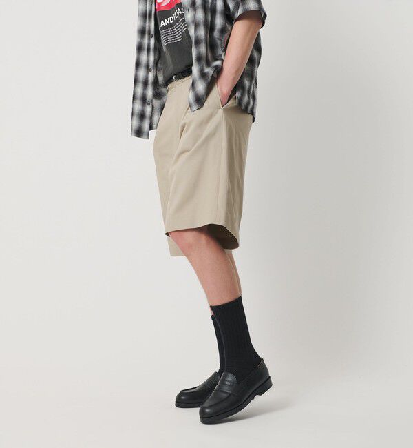 BEAUTY&YOUTH UNITED ARROWS「アジャスト ワイド チノ ショーツ」|その他|MD.GRAY