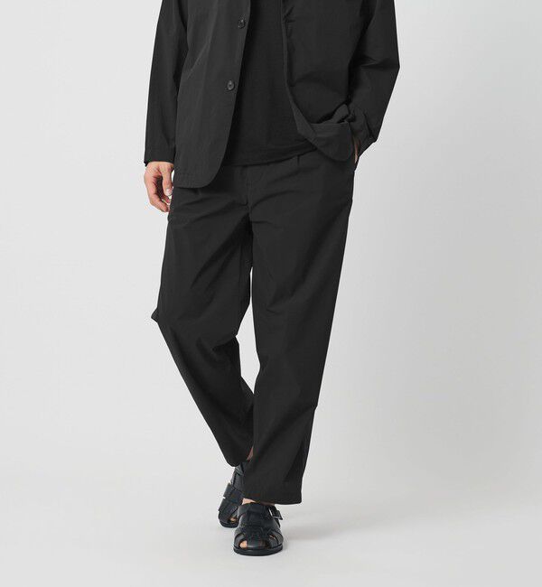 BEAUTY&YOUTH UNITED ARROWS「360&deg;MASTER ICE バルーン イージーパンツ NO.9 セットアップ対応 接触冷感 ストレッチ 撥水 UVカット」|チノ|