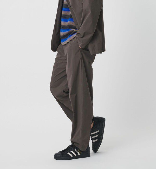 BEAUTY&YOUTH UNITED ARROWS「360&deg;MASTER ICE バルーン イージーパンツ NO.9 セットアップ対応 接触冷感 ストレッチ 撥水 UVカット」|チノ|