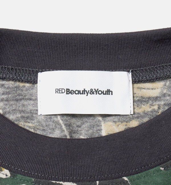 BEAUTY&YOUTH UNITED ARROWS「コットンポリエステル カモフラージュ ロングスリーブTシャツ」|Tシャツ・カットソー|