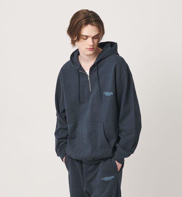 California General Store「＜CGS.＞オーガニックコットン ハーフ ジップ スウェット」|スウェット・ジャージ|