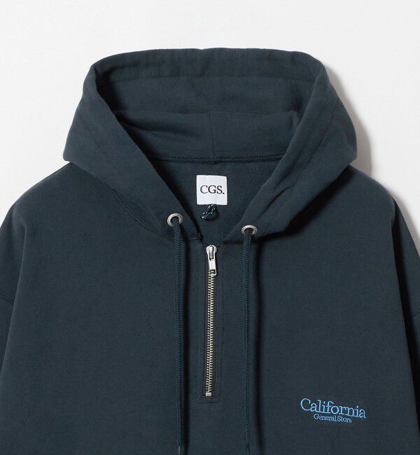 California General Store「＜CGS.＞オーガニックコットン ハーフ ジップ スウェット」|スウェット・ジャージ|