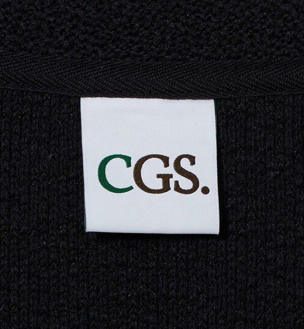 California General Store「＜CGS.＞ミックス ジャガード Vネック スウェット プルオーバー」|スウェット・ジャージ|