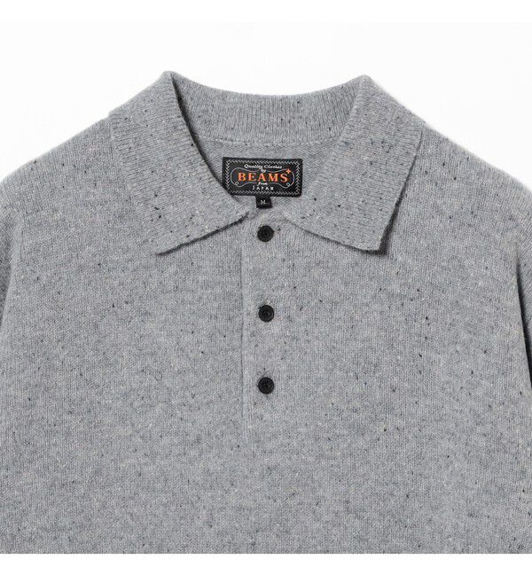 BEAMS PLUS「Knit Polo Nep 9G」|ポロシャツ|