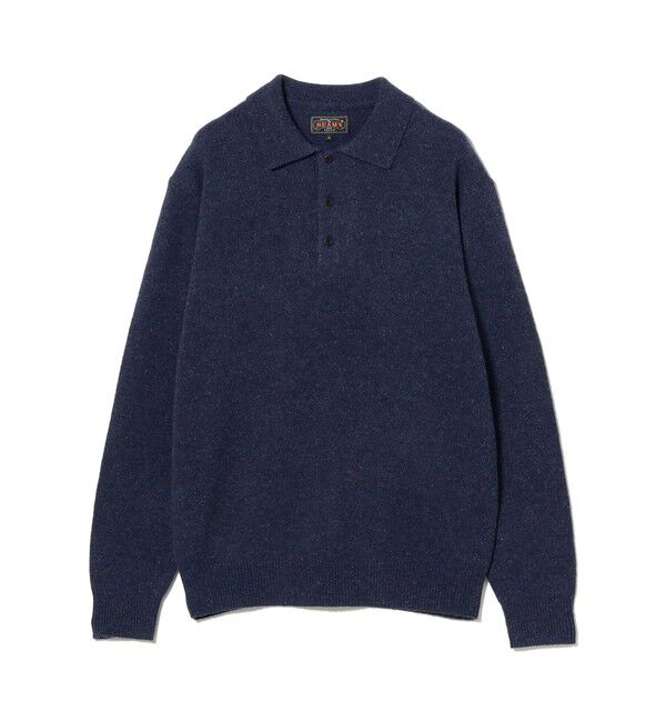 BEAMS PLUS「Knit Polo Nep 9G」|ポロシャツ|