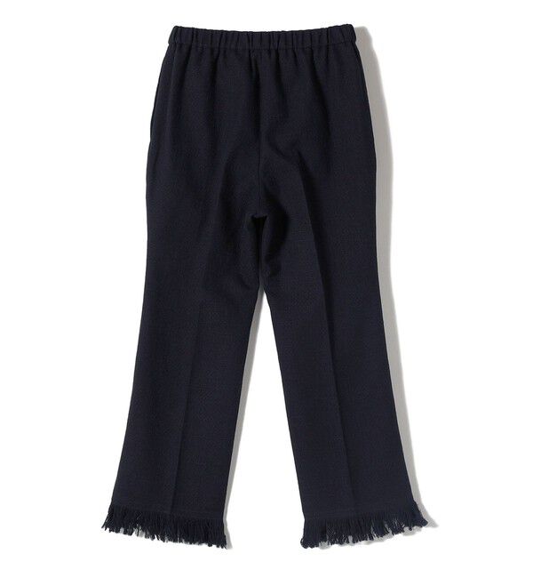 SHIPS for women「SHIPS Primary Navy Label:ブッチャー ツイード フリンジ パンツ」|その他|