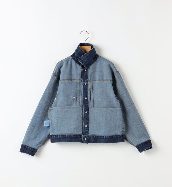 SHIPS KIDS「SHIPS KIDS:140～160cm /ヴィンテージ ライク デニム ジャケット」|デニムジャケット|