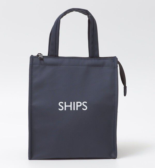 SHIPS「【WEB限定】ショッパー型 保冷ランチバッグ S」|エコバッグ|