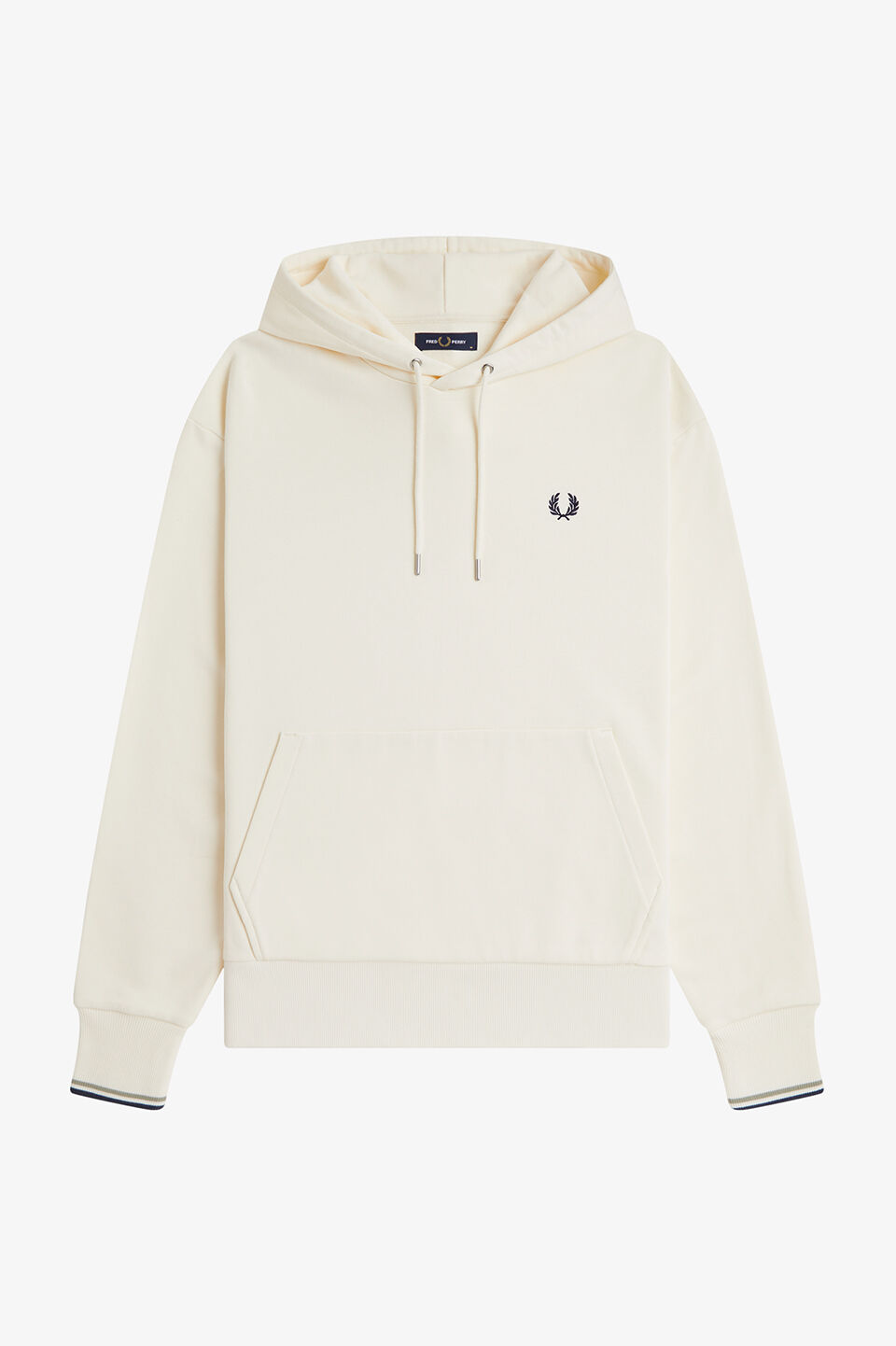 FRED PERRY 「FRED PERRY／Tipped Hooded Sweatshirt／ロゴフードスウェット」|スウェット・ジャージ|
