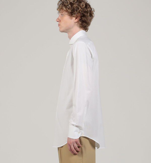 TOMORROWLAND MENS「160/2コットンカノコ カッタウェイカラーシャツ」|シャツ・ブラウス|