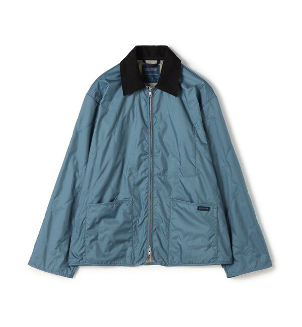 TOMORROWLAND MENS「【別注】LAVENHAM UNWADDED TEYNHAM ポリエステル ジップブルゾン」|ブルゾン・スタジャン|65 ブルー