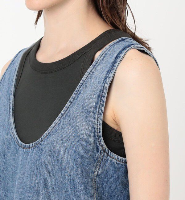 TOMORROWLAND BUYING WEAR「PLAN C DRESS デニム チュニックドレス」|ワンピース|