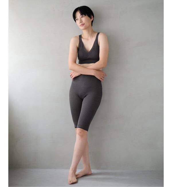 EMILYWEEK「≪予約≫シルクコットン 5分丈 腹巻パンツ」|インナー|