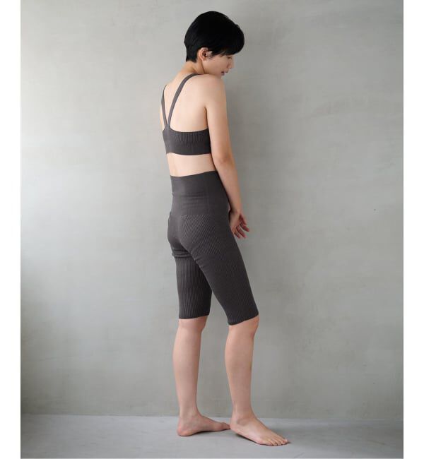 EMILYWEEK「≪予約≫シルク混 コットンリブ ブラトップ」|インナー|
