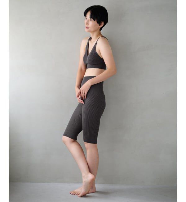 EMILYWEEK「≪予約≫シルク混 コットンリブ ブラトップ」|インナー|
