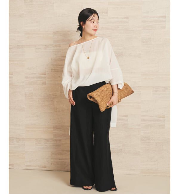 Plage「Linen Mix Wide パンツ」|その他|