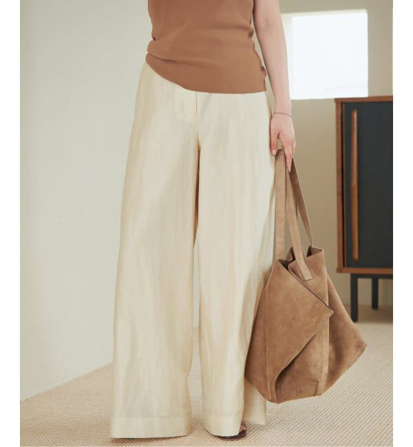 Plage「Linen Mix Wide パンツ」|その他|