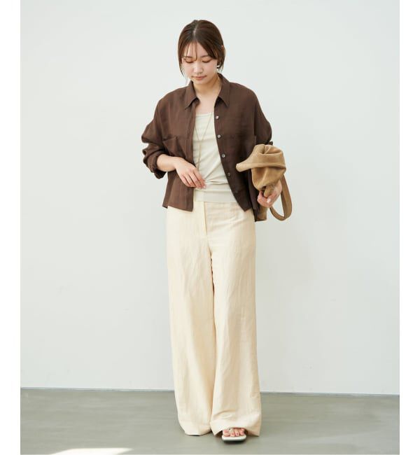 Plage「Linen Mix Wide パンツ」|その他|