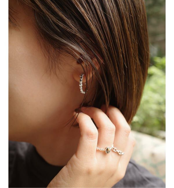 SLOBE IENA「vebet/ベベット SLOBE別注 粒ピアス」|ピアス|