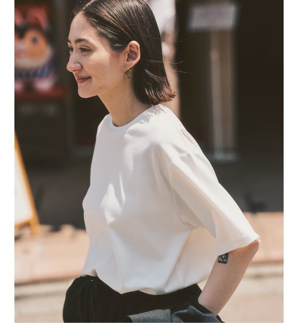 417 EDIFICE「utility everyday Tシャツ LIGHT &rdquo;接触冷感＆アンチピリング&rdquo; | 追加」|Tシャツ・カットソー|