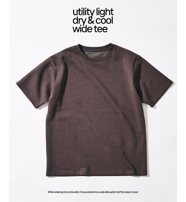 417 EDIFICE「utility everyday Tシャツ LIGHT &rdquo;接触冷感＆アンチピリング&rdquo; | 追加」|Tシャツ・カットソー|
