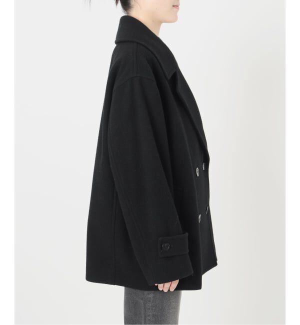 JOURNAL STANDARD relume「《WEB限定予約》尾州ウールモッサWブレストショートコート」|ピーコート|
