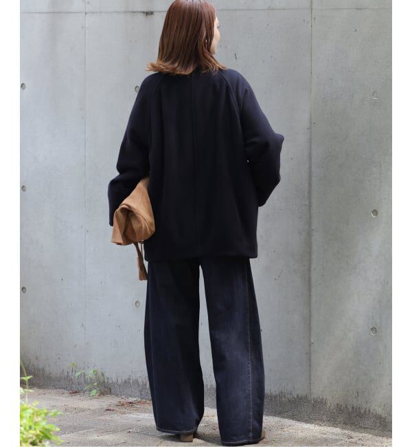 JOURNAL STANDARD relume「《予約》尾州ウールスーパー100スタンドPコート」|ピーコート|