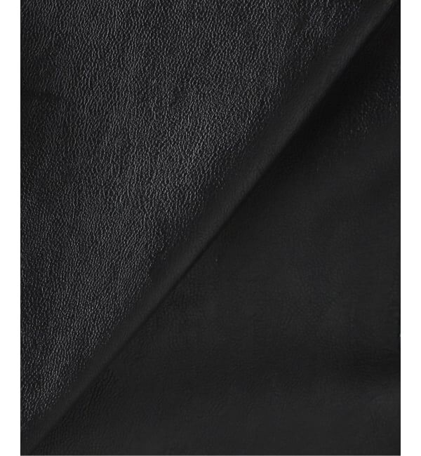 journal standard L'essage「《予約》DUNST/ダンスト UNISEX CROPPED ALTER-LEATHER BLOUSON ジャケット」|その他|