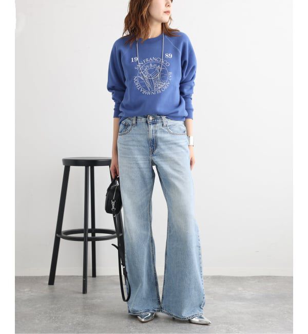 journal standard L'essage「《予約》LEVI'S/リーバイス WOMEN'S LOOSE BOOT デニムパンツ」|デニム|