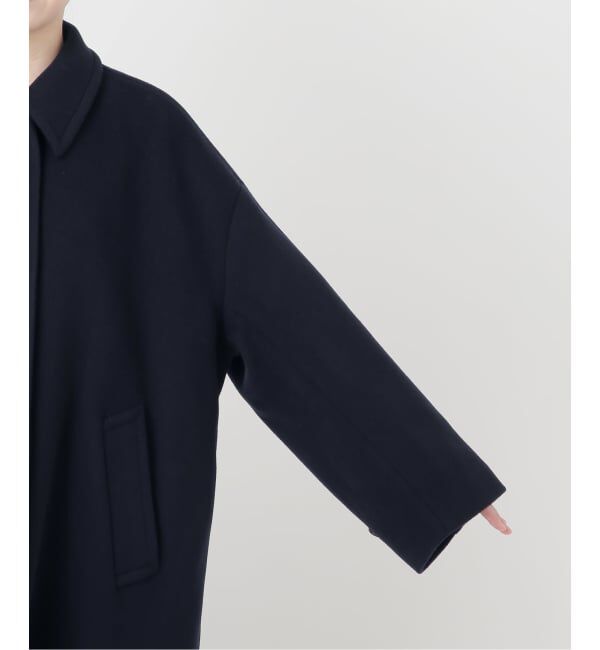 Spick and Span「《予約》160Sビーバーハーフコート」|ステンカラーコート|