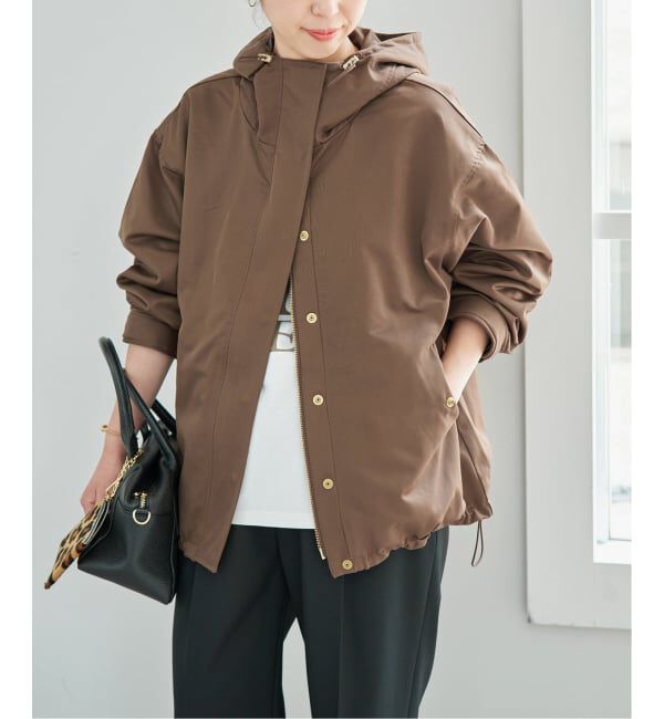 Spick and Span「《WEB限定 / 追加予約》撥水マウンテンパーカー」|その他|ブラウン