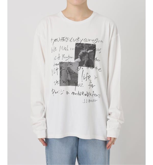 FRAMeWORK「≪予約≫J.J.Mercer / ジェイジェイマーサー 別注フォトT PARIS」|Tシャツ・カットソー|