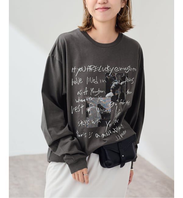 FRAMeWORK「≪予約≫J.J.Mercer / ジェイジェイマーサー 別注フォトT PARIS」|Tシャツ・カットソー|