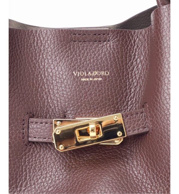 Spick and Span「《新色有り / 追加予約》VIOLAd&rsquo;ORO イタリアンWフェイスレザートートバッグM」|トートバッグ|
