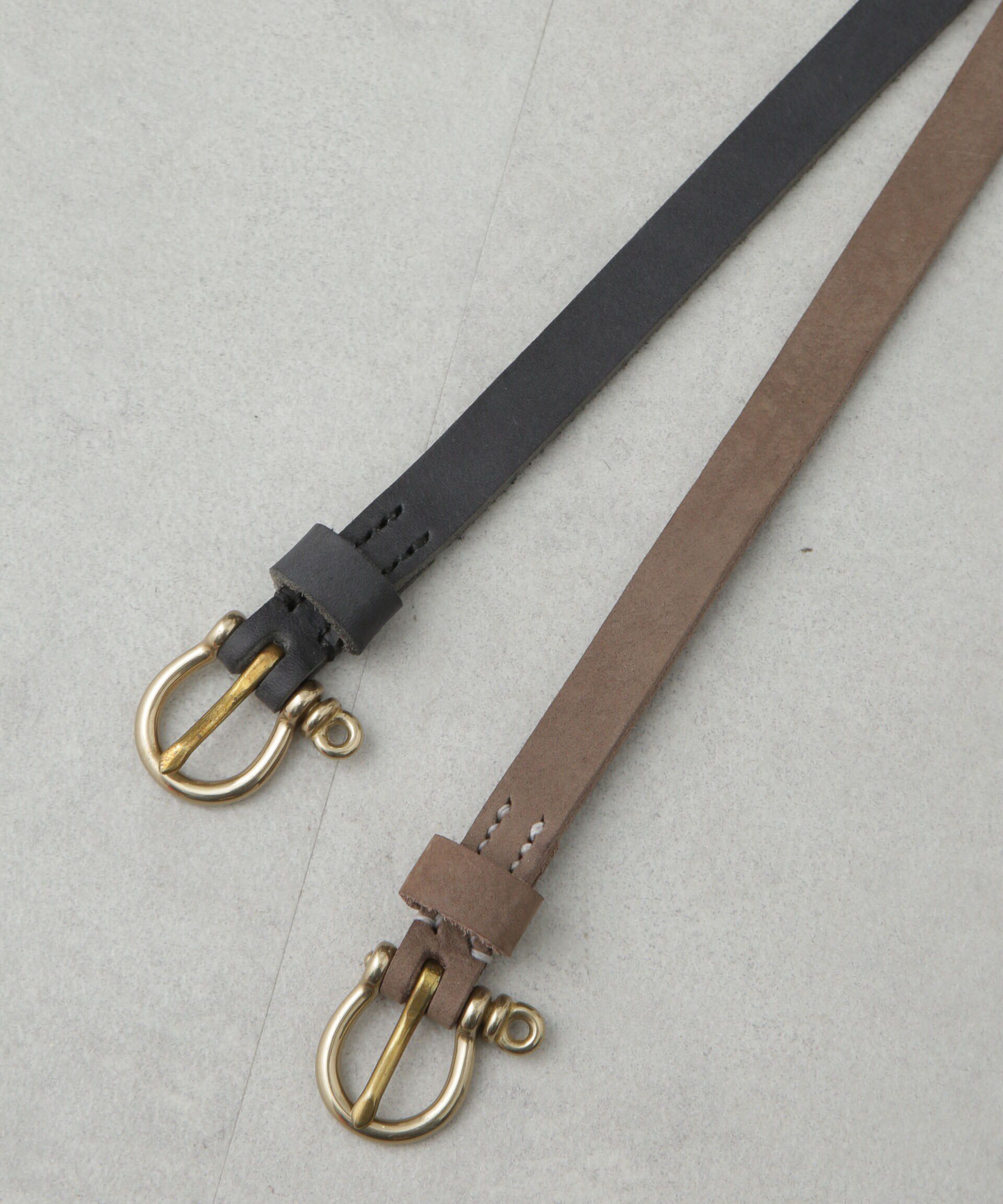 NANO universe「Martin Faizey/0.5 inch Shackle Belt_Nubuck」|ベルト|
