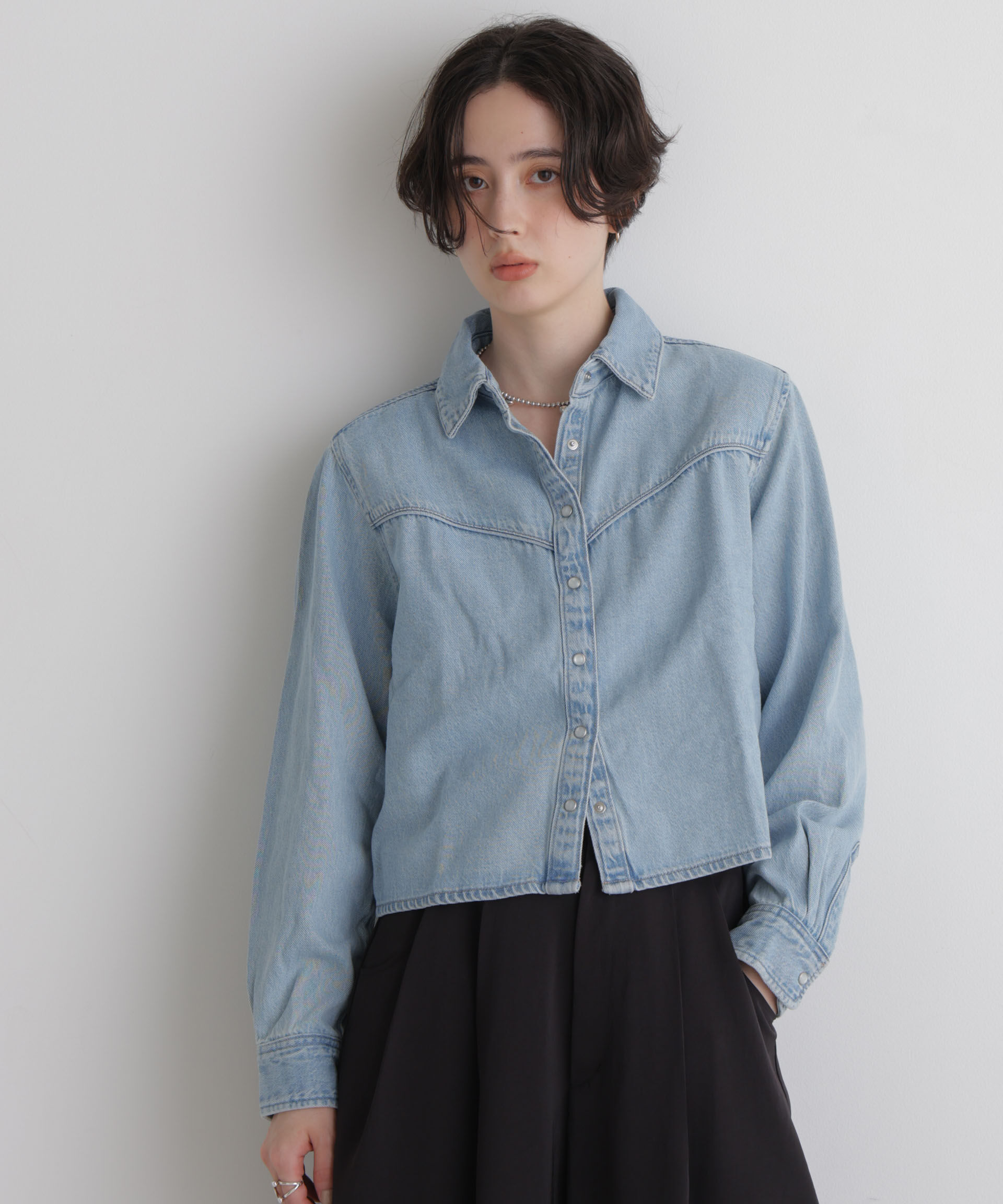 NANO universe「Levi's/LOGAN TENCEL SHACKET」|シャツ・ブラウス|