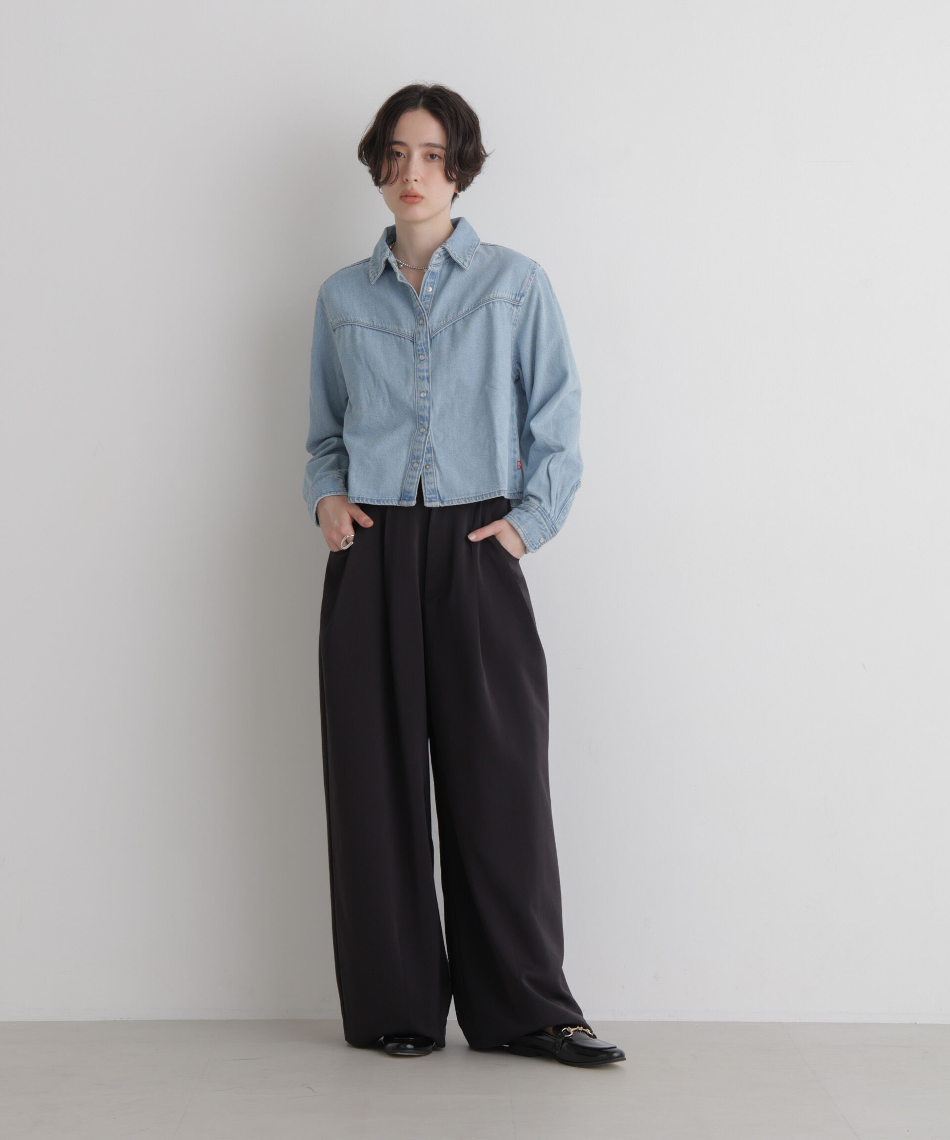NANO universe「Levi's/LOGAN TENCEL SHACKET」|シャツ・ブラウス|