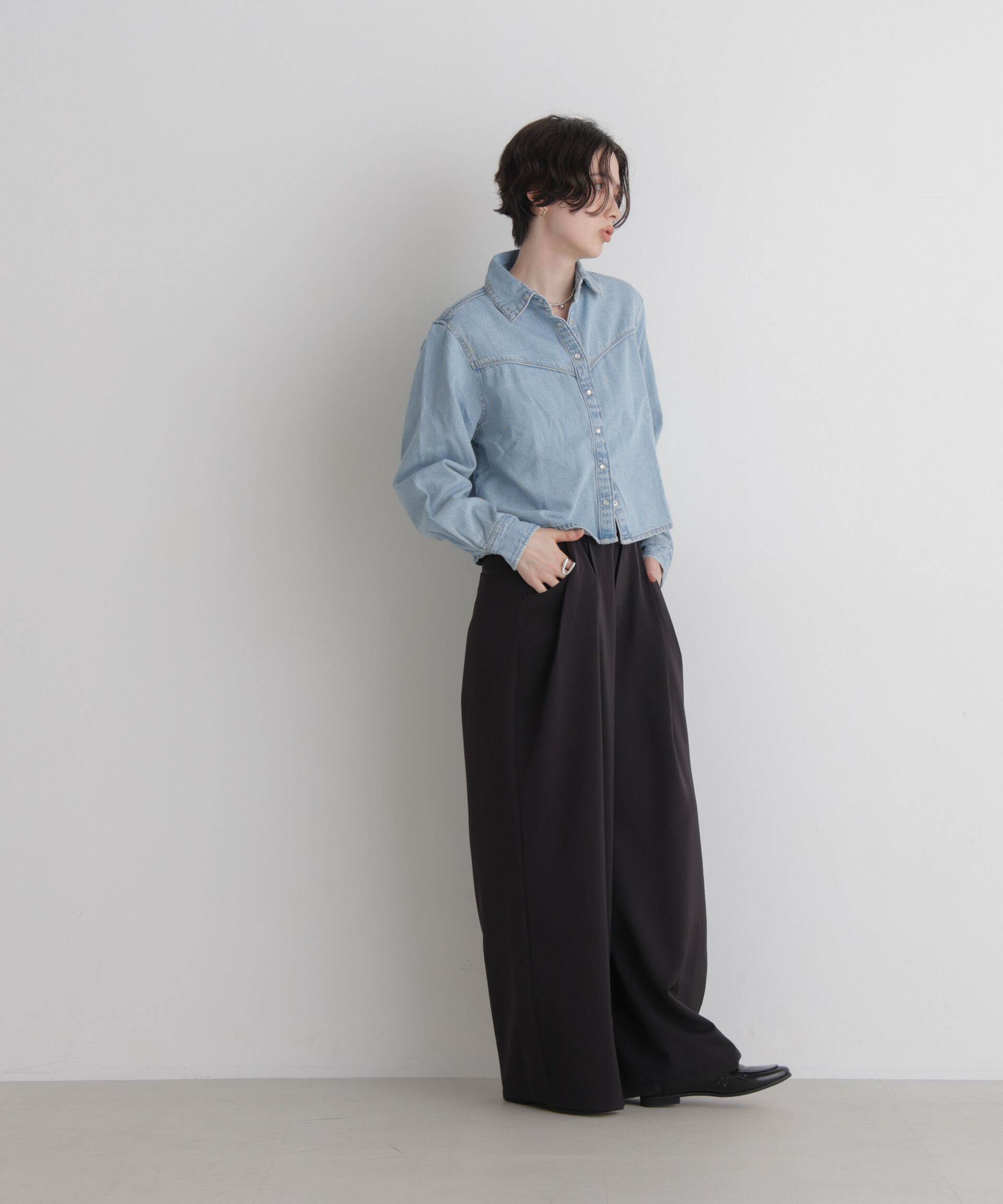 NANO universe「Levi's/LOGAN TENCEL SHACKET」|シャツ・ブラウス|