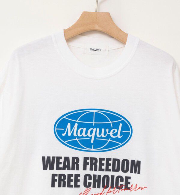 MAQWEL「【MAQWEL/マクウェル】ウォッシャブルEARTHガーメントダイロングスリーブ」|Tシャツ・カットソー|