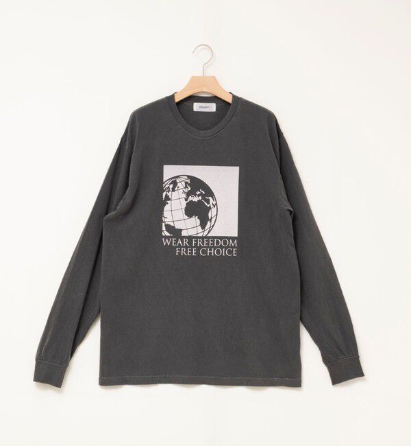 MAQWEL「【MAQWEL/マクウェル】ウォッシャブルEARTHガーメントダイロングスリーブ」|Tシャツ・カットソー|